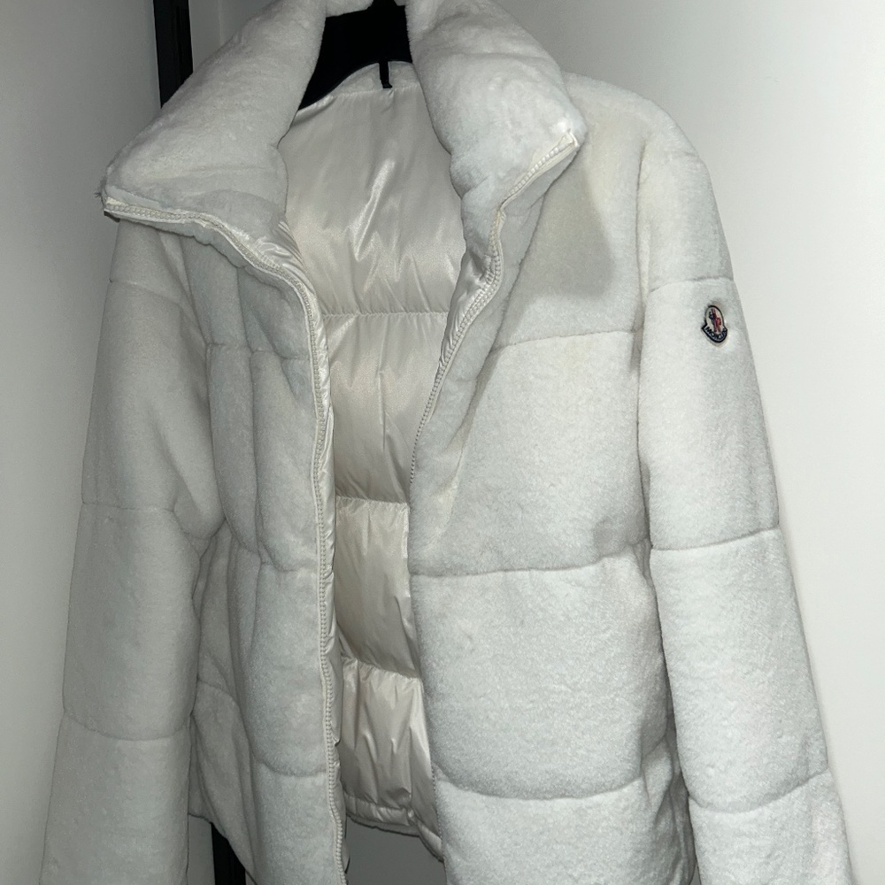 Moncler Pluvier Fleece Puffer Jacket